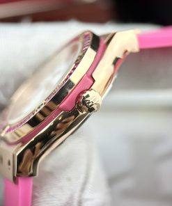 Đồng hồ Hublot nữ dây cao su đính đá Geneve Bigbang cá tính sang chảnh 33mm