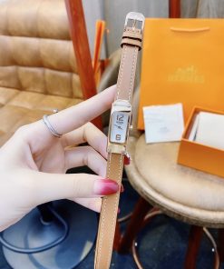 Đồng hồ Hermes nữ dây da
