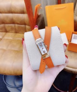 Đồng hồ Hermes nữ dây da