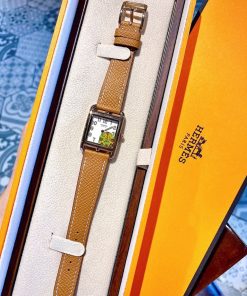 Đồng hồ Hermes nữ dây da