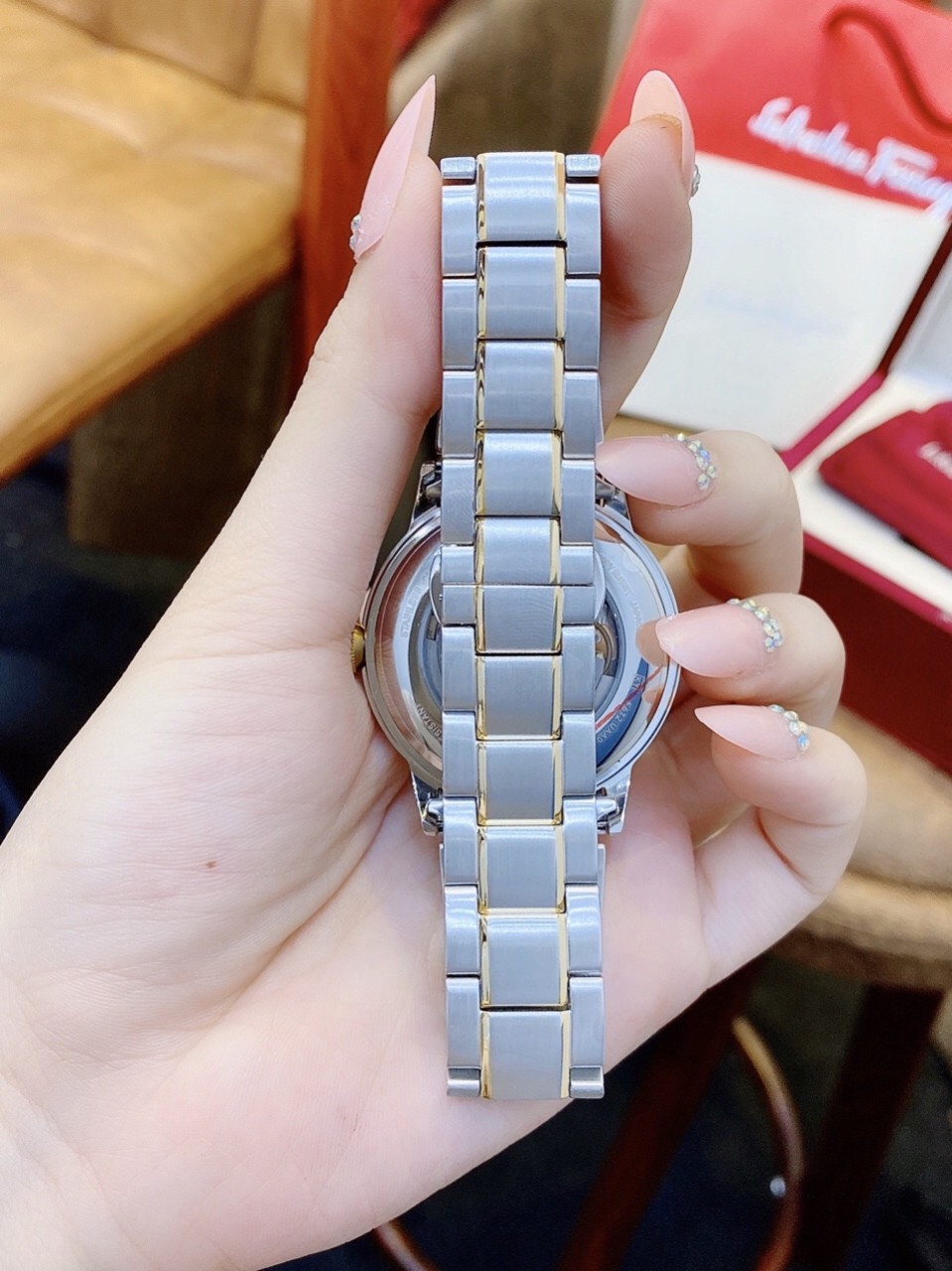 Đồng hồ Orient nam dây kim loại Đồng hồ Orient nam dây kim loại