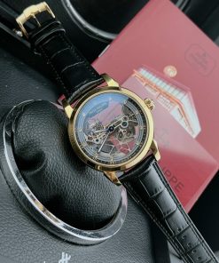 Đồng hồ Patek Philippe mặt tròn lộ cơ