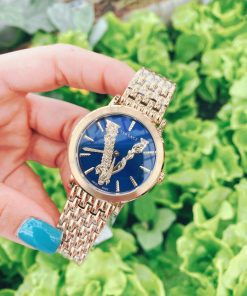 Đồng hồ Versace nữ dây kim loại