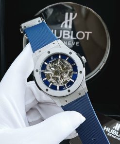 Đồng hồ Hublot nam dây cao su màu xanh