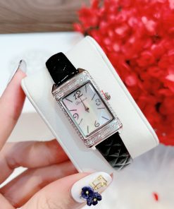 Đồng hồ Davena nữ dây da