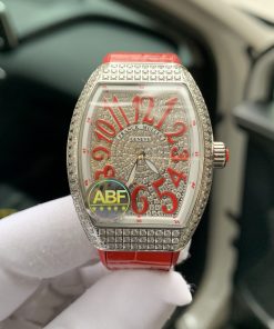 Đồng hồ Franck Muller V32 nữ màu đỏ