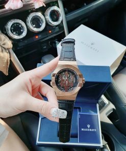 Đồng hồ Maserati nam máy cơ