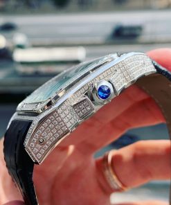 Đồng hồ Cartier đính đá