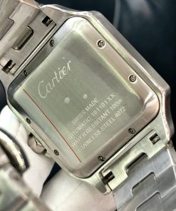 Đồng hồ Cartier nam dây kim loại