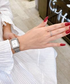 Đồng hồ Chanel nữ dây kim loại