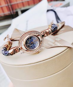 Đồng hồ Davena nữ dây kim loại