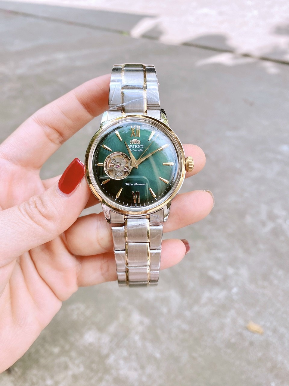 Đồng hồ Orient nam dây kim loại Đồng hồ Orient nam dây kim loại