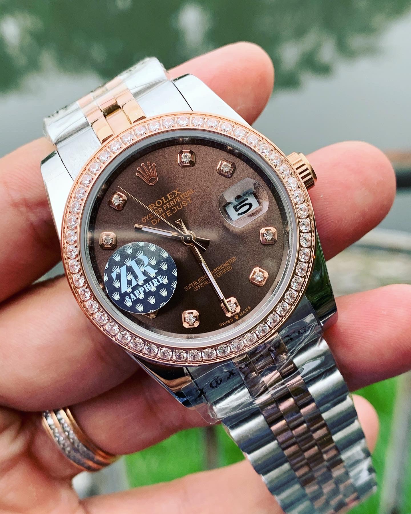 Đồng hồ Rolex nam đính đá Đồng hồ Rolex nam đính đá