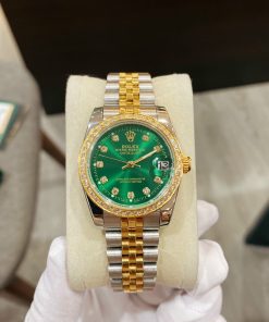 Đồng hồ Rolex nữ mặt xanh