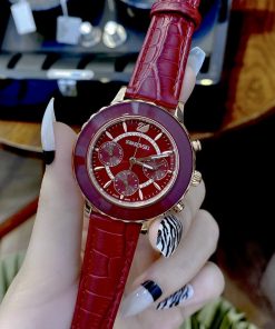 Đồng hồ Swarovski nữ dây da