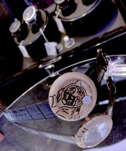 Đồng hồ Cartier nữ đính đá