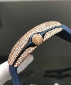 Đồng hồ Franck Muller đính full kim cương nhân tạo