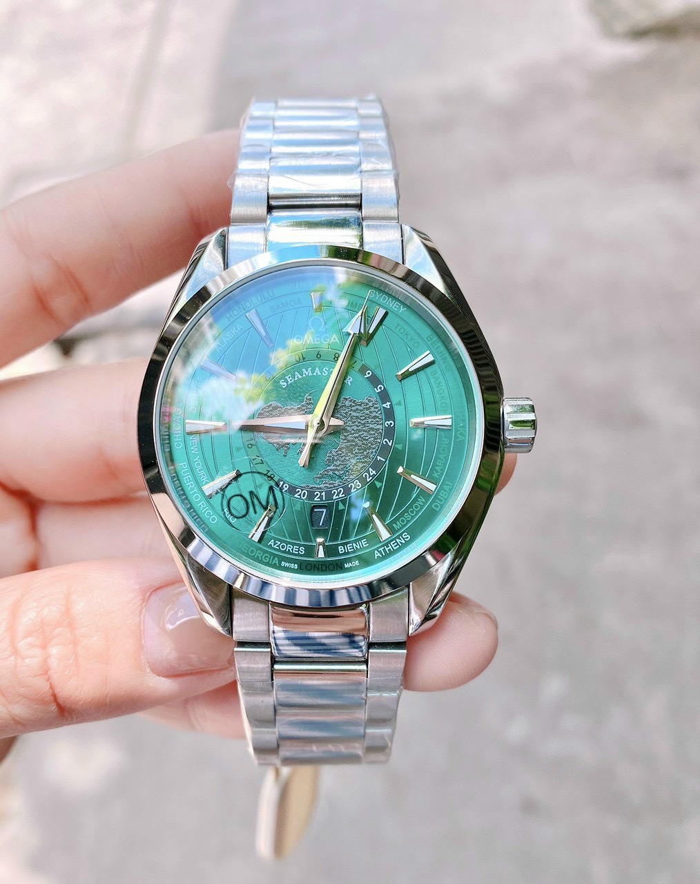 Đồng hồ Omega bản đồ Đồng hồ Omega bản đồ