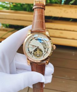 Đồng hồ nam dây da Patek Philippe