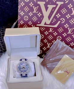 Đồng hồ nữ dây da LV