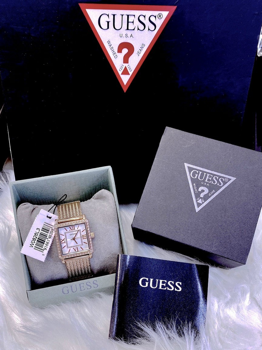 Đồng hồ nữ đính đá Guess Đồng hồ nữ đính đá Guess