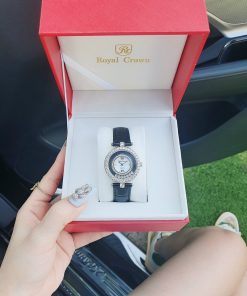 Đồng hồ nữ đính đá Royal Crown