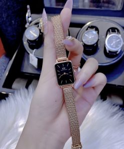 Đồng hồ DW nữ mặt chữ nhật