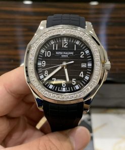 Đồng hồ Patek Philippe dây cao su màu đen
