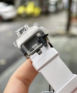 Đồng hồ Richard Mille dây cao su màu trắng