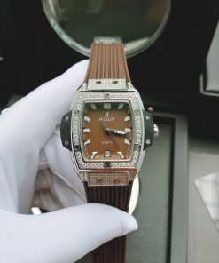 Đồng hồ nữ mặt chữ nhật Hublot