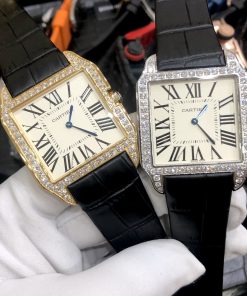 Đồng hồ Cartier đính đá
