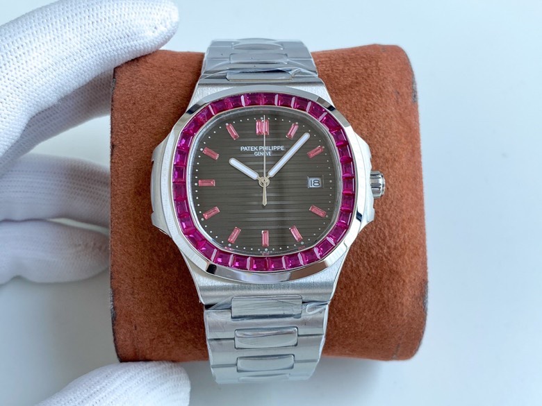 Đồng hồ Patek Philippe nam đính đá Đồng hồ Patek Philippe nam đính đá