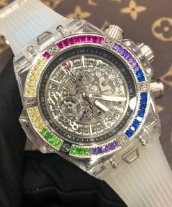 Đồng hồ nam đính đá Hublot