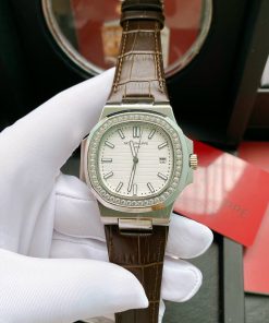Đồng hồ nam đính đá Patek Philippe