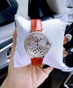 Đồng hồ Cartier nữ đính đá