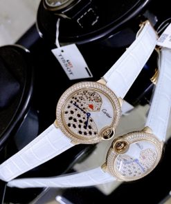 Đồng hồ Cartier nữ mặt tròn