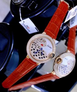 Đồng hồ Cartier nữ mặt tròn