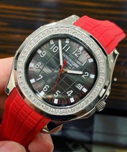 Đồng hồ Patek Philippe dây cao su màu đỏ