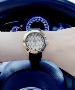 Đồng hồ Guess nữ mặt tròn