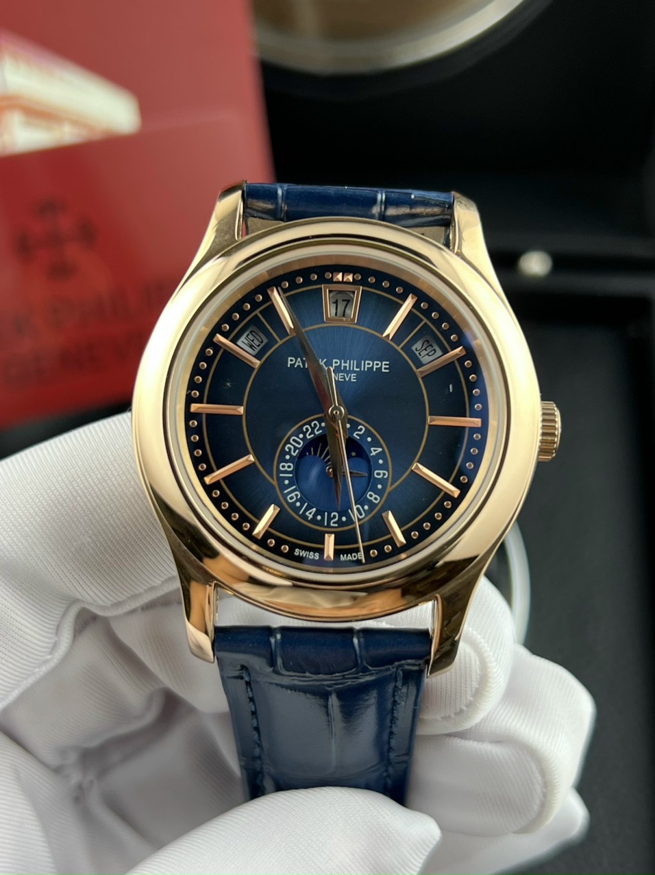 Đồng hồ Patek Philippe nam dây da Đồng hồ Patek Philippe nam dây da