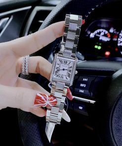 Đồng hồ Cartier nữ đính đá