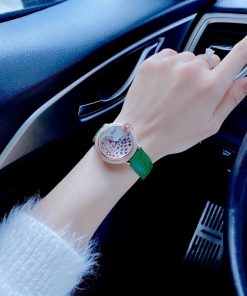 Đồng hồ Cartier nữ đính đá