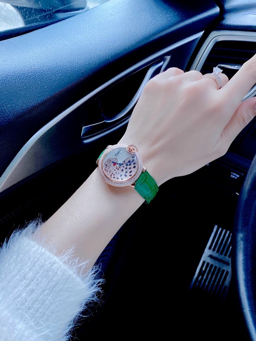 Đồng hồ Cartier nữ đính đá Đồng hồ Cartier nữ đính đá