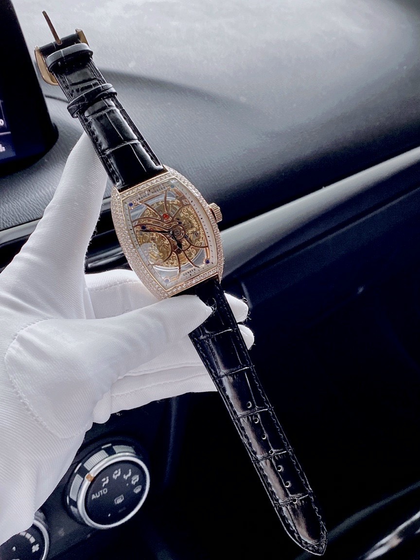 Đồng hồ Franck Muller cơ lộ máy Đồng hồ Franck Muller cơ lộ máy