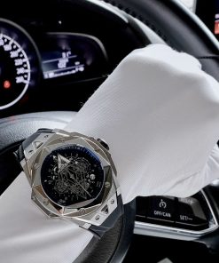 Đồng hồ Hublot nam dây cao su màu đen