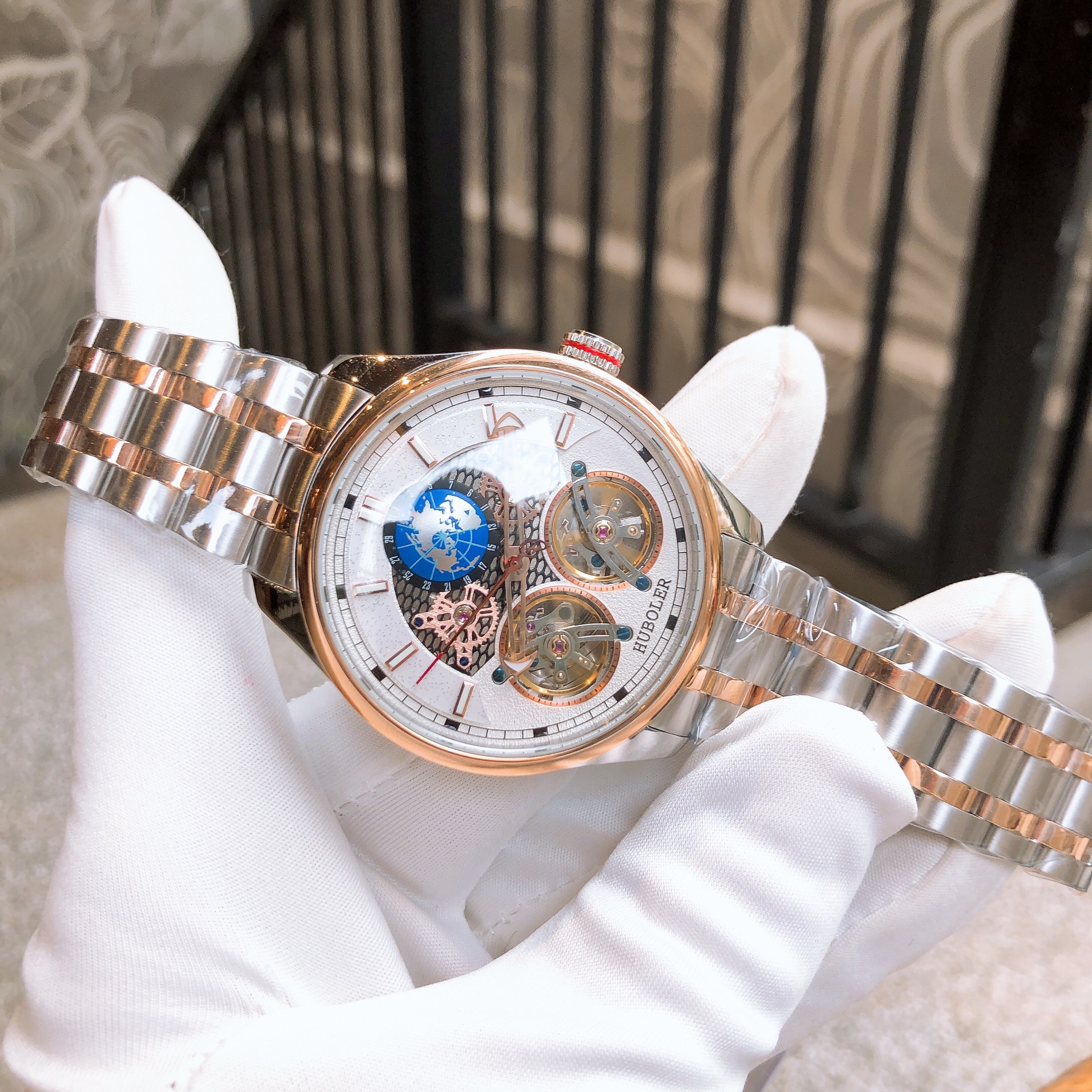 Đồng hồ Huboler nam máy cơ Đồng hồ Huboler nam máy cơ