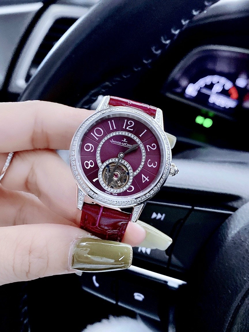 Đồng hồ Jaeger Lecoultre nữ dây da Đồng hồ Jaeger Lecoultre nữ dây da