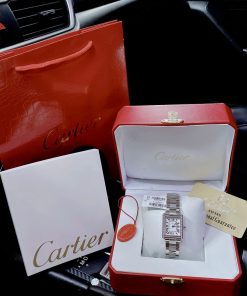 Đồng hồ nữ mặt vuông Cartier Tank