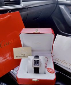Đồng hồ Cartier nữ đính đá