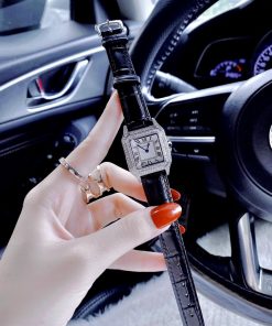 Đồng hồ Cartier nữ đính đá